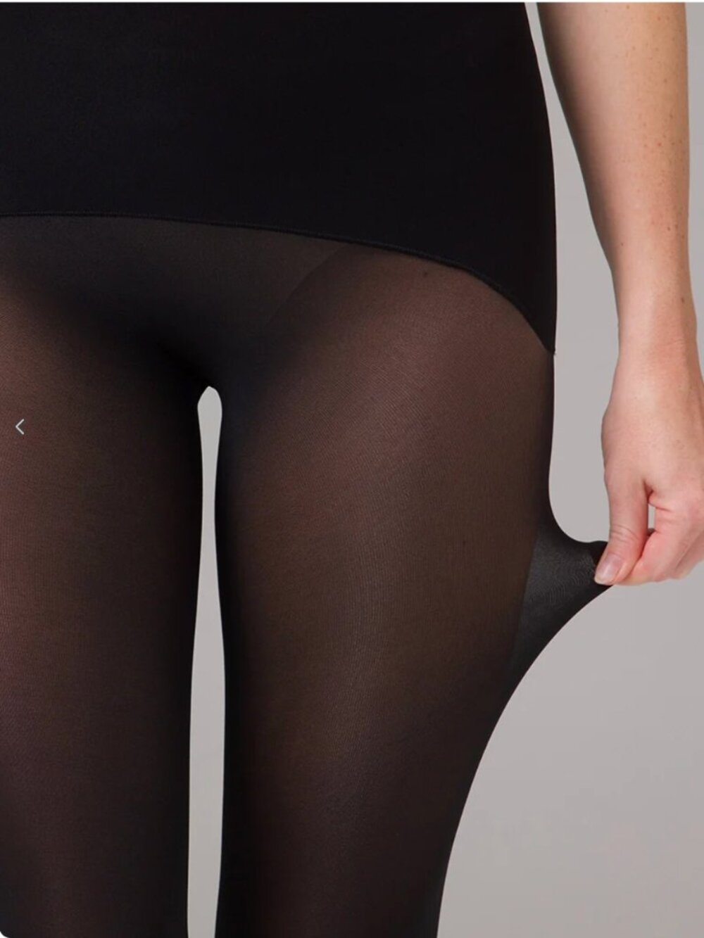 NOOSH Play Semi-Opaque Seamless Tights Noir Black XS/S NWT